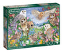 Falcon Puzzle X 1000 Pieces Owls in the Forest 0