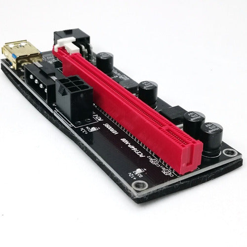 Cashcoin Riser Ver 009S PCIe 6pin 16x Mining Express USB Pack X4 6