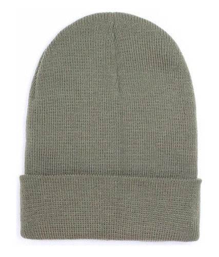 Veroberts Unisex Green Synthetic Wool Hat 0