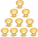 ZW Polished Gold - 10 Drawer Knobs 0