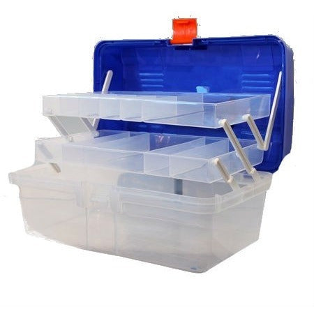 Transparent Two-Tier Foldable Multi-Purpose Box 1