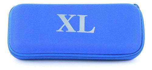 XL Extra Large TULUM Blue Umbrella with Case 0