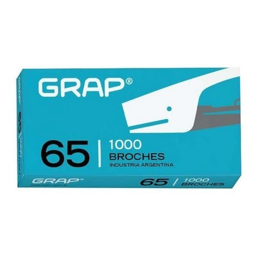 Broches Grap N° 65 P/abrochadora (30 Cajitas X1.000 Unid.) 0