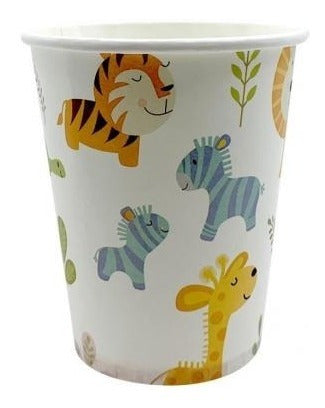 Universo Mágico Vaso Animalitos De La Selva X 10 U 0