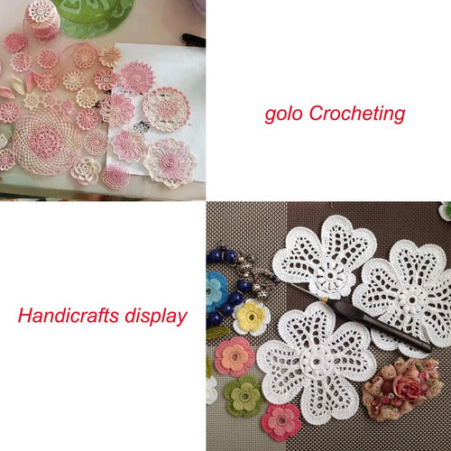 Hilo De Ganchillo Rosa Claro Tamaño 10 Para Tatting Y Croche 5