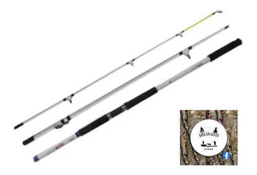 Aqarod Fishing Rod 4.20m 100 - 250g 3 Sections 0