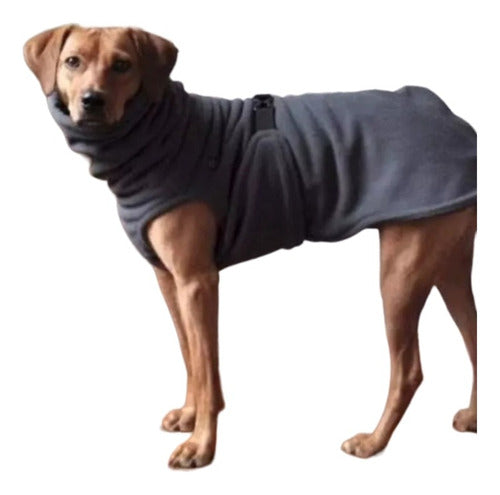 Macoco Dog Double Polar Cape, High Neck, Buckle Fasten on Back 0