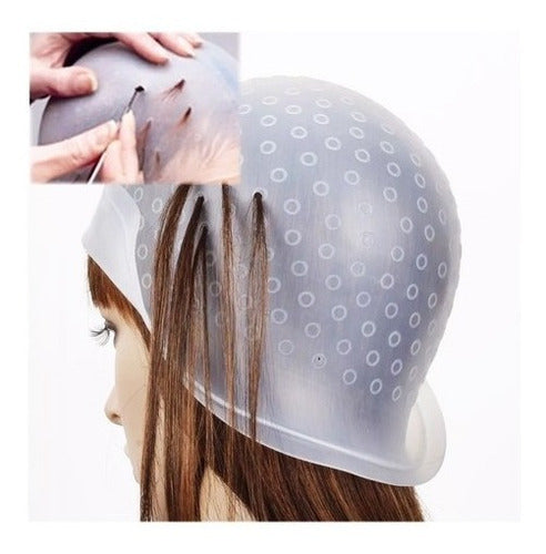 Mx Cap Gorros Para Reflejos De Latex Reutilizable Con Aguja 1