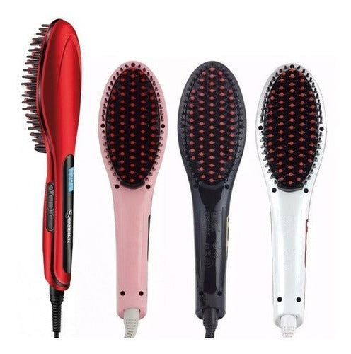 GA.MA Italy Hair Dryer Combo + Straightening Brush + Curling Iron 1