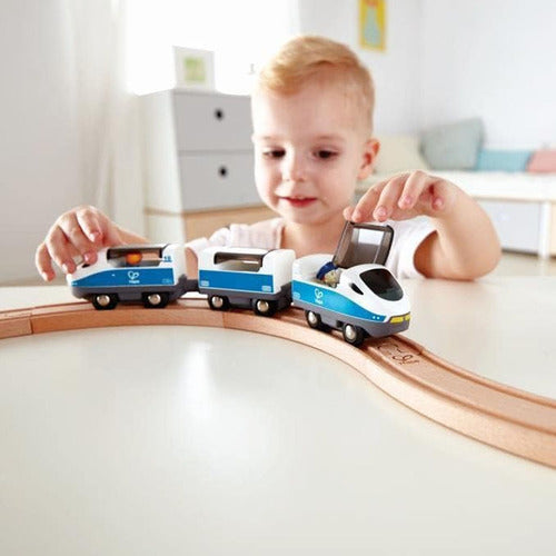 Hape Set Pista De Trenes En Forma 8 4