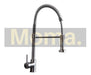 Moma Gourmet Silver Kitchen Tap Monocomando with Sprayer 7