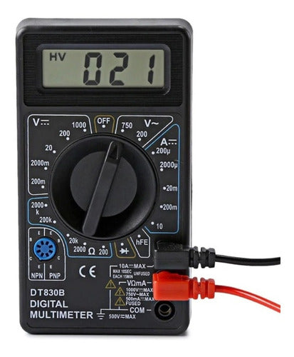 Digital Multimeter DT-830 Tester with Cables 6