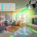 60 Padrões De Luzes De Discoteca Led Rgb Usb Projector Light 6