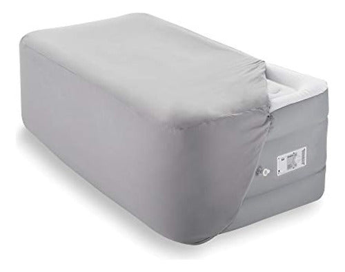 Brookstone Innovations Perfect Air Bed with Built-in Switch 0