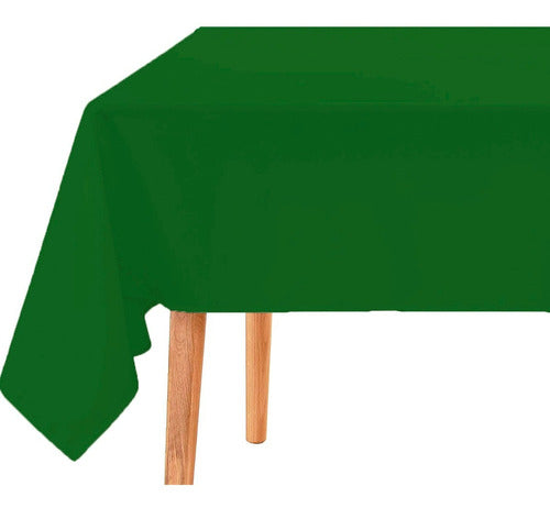 Tropical Mechanical Anti-Stain 2.00x2.00 Tablecloth in Various Colors 17