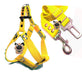 De Perros Con Onda Adjustable Dog Safety Belt Kit + Harness M L 6