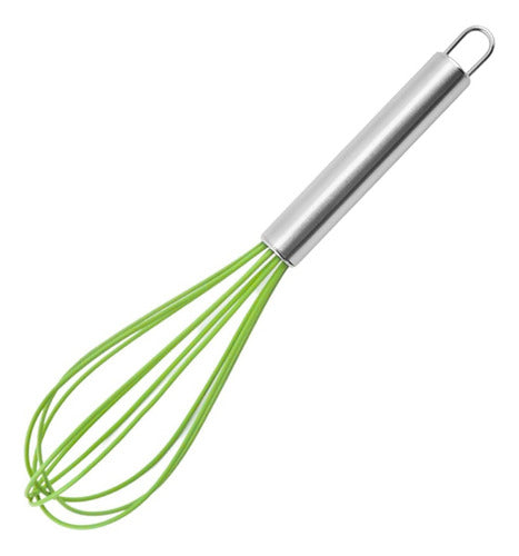Silicone Manual Whisk with Steel Handle by Carol Reposteria 18