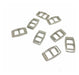 10mm x 10u Toothed Buckles. Ideal for Cat Collars 0