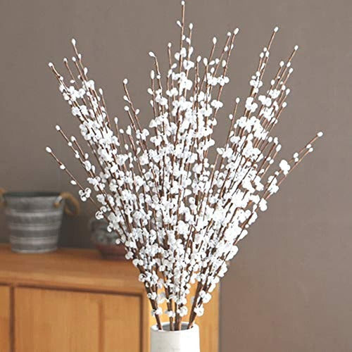 Wootkey 5 Pack 30" Jasmine Artificial Flowers Berries 1