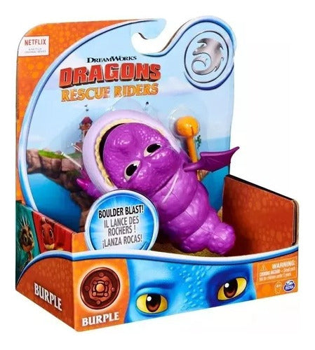 Dragons Rescue Riders Dreamworks Original Burple Dragon 0