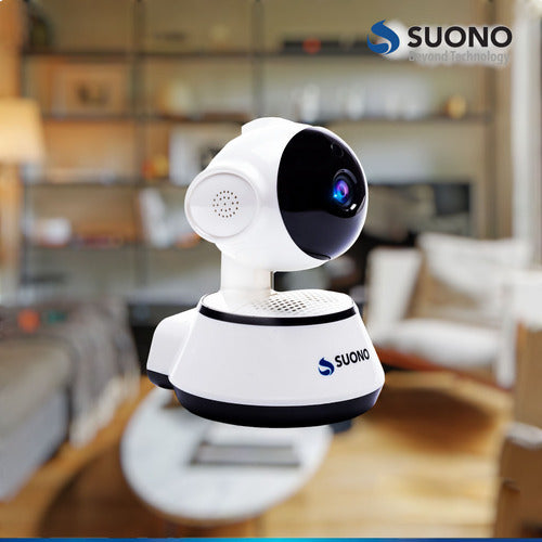 Indoor WiFi Security Camera with Dual Audio Motorized 360° 1