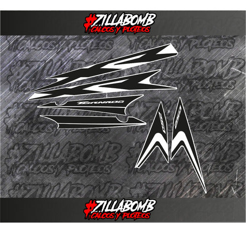 XR250 Tornado Decal Kit 2