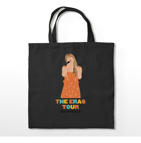 Tote Bag Taylor Swift Eras Tour Cotton Tusor Bag DTF Print 111