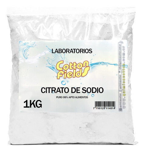 Citrato De Sodio Puro 99% Apto Alimentos X 1kg 2