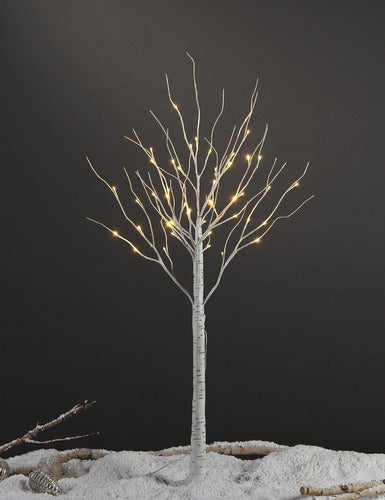 Lightshare - Árbol De Abedul Iluminado, Blanco 1