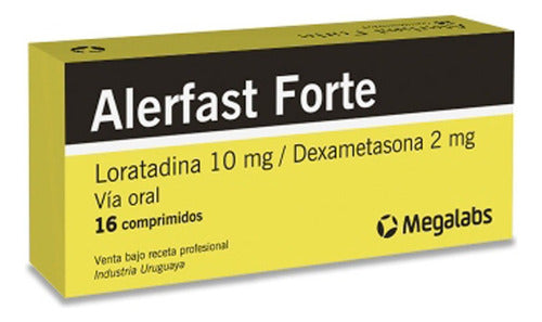 Alerfast Forte® 10mg X 16 Comprimidos | Antihistamínico 0