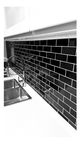 MADECOGLASS Venecita Azulejo Vidrio Subway 5.5x14cm. Pack 11unidades 2