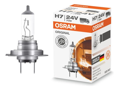 Lampara Halógena Baja Para Camiones H7 24v 70w Px26d Osram 0