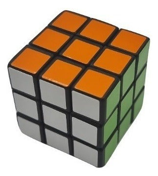 Faydi Pack X10 Llaveros Cubo Mágico Estilo Rubik Souvenir 3x3 Cm 3