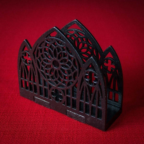 Akasha Designs Gothic Napkin Holder 2