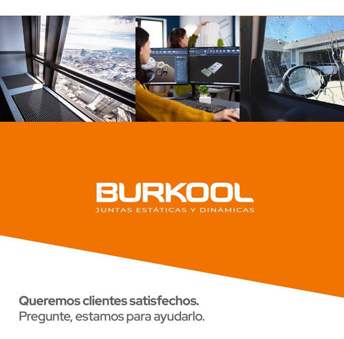 Burkool Door Seal for Fiat 1500, Single Unit - Burlete De Puerta Fiat 1500, Por Unidad