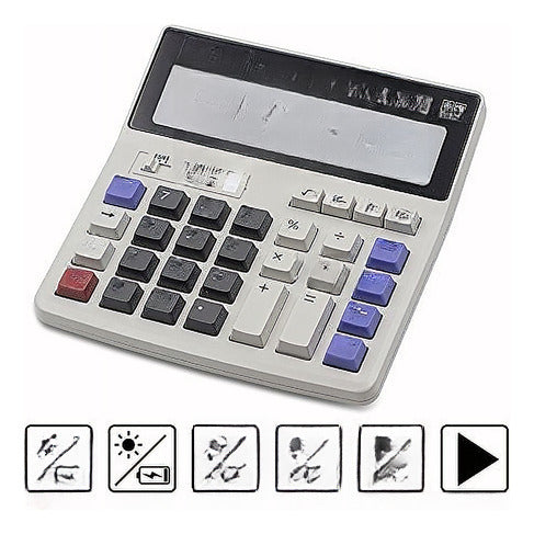 Ebristar Calculator, Standard Function Desktop Calculator 1