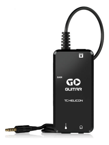 TC Helicon Go Guitar USB Interface for Mobile Devices Playback 0