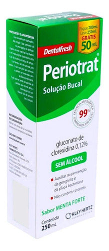 Kit 2 Periotrat Menta Forte Sem Alcool = Periogard 1