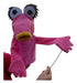 Pink Hand Puppet Similar to Muppets Mahna Mana Frog Rene Rod Puppet 2
