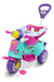 Triciclo Infantil Andador Empurrador Guia Avespa Pink Maral 0