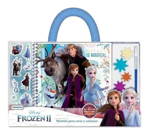 Set De Arte Acuarelas Frozen 2 Cuadernillo Acuarelas Sticker 2