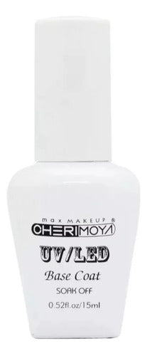 Cherimoya 15ml Base Coat + Top Coat Gel LED UV 2