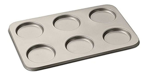 Cuisinart 6 Copa Muffintop Pan Color Bronce 0