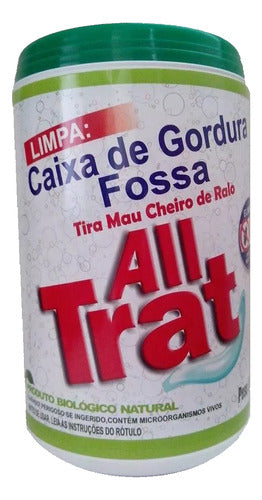 All Trat Enzimas -  1,5kg Limpa Fossa E Caixa De Gordura 1