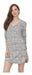 Wassarette Long Sleeve Wrap Nightgown 91403 0