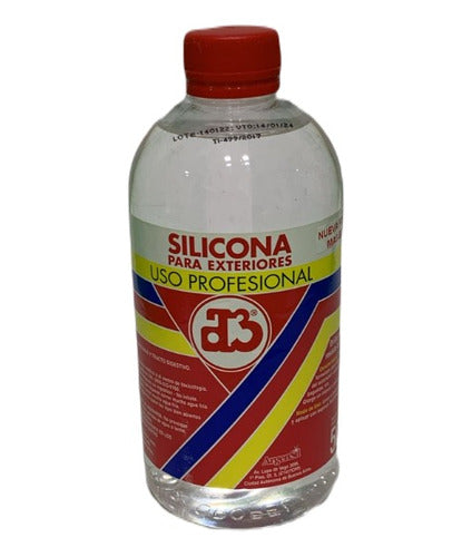 Silicona Líquida De Exterior De 500 Cc (a3) X 12 U. 0