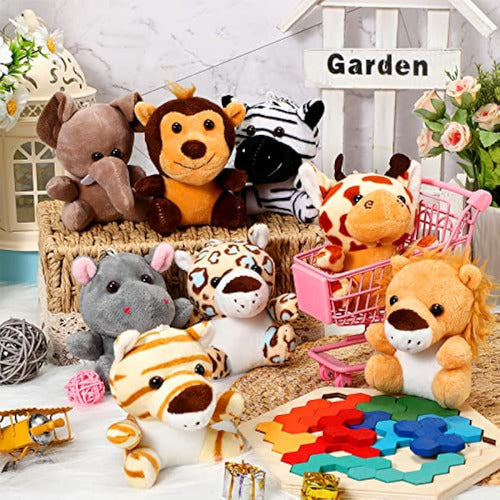 Leitee 48 Mini Plush Animal Toys 2