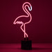 Amped & Co Neon Flamingo De Computadora Rosa 2