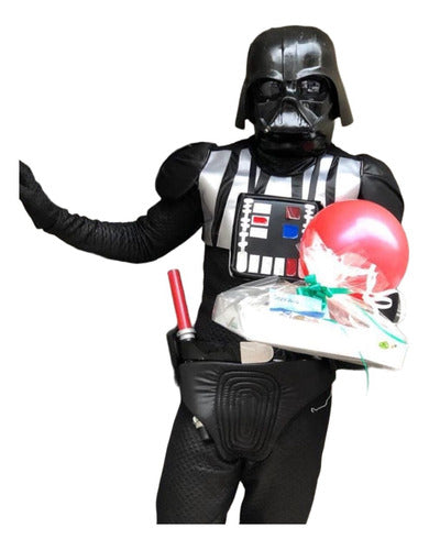 Dandolanotaproducciones Darth Vader Delivering Snack Boxes to Your Home 0