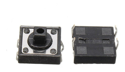 HobbyTronica Mini Dip Tactile Switch 12x12x7.3mm Suitable for Caps 0